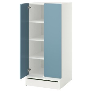 IKEA SMÅSTAD / UPPFÖRA wardrobe, 23 5/8x25 5/8x53 1/2 in Blue, Ikea Ireland | 1479UKQPM