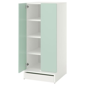 IKEA SMÅSTAD / UPPFÖRA wardrobe, 23 5/8x25 5/8x53 1/2 in Green, Ikea Ireland | 3791UFIMS