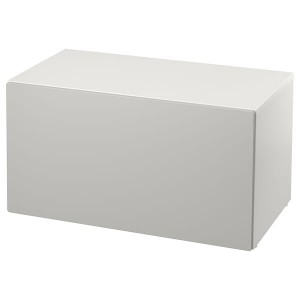 IKEA SMÅSTAD bench with toy storage, 35 3/8x20 1/2x18 7/8 in White / Gray, Ikea Ireland | 5931PAVTD