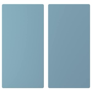 IKEA SMÅSTAD door, 11 3/4x23 5/8 in, 2 pack Blue, Ikea Ireland | 5349KOCZA