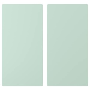 IKEA SMÅSTAD door, 11 3/4x23 5/8 in, 2 pack Light Green, Ikea Ireland | 4921DIWZQ