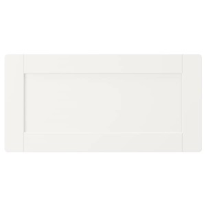IKEA SMÅSTAD drawer front, 23 5/8x11 3/4 in White / With Frame, Ikea Ireland | 3097CATUL