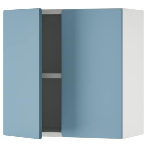 IKEA SMÅSTAD wall cabinet, 23 5/8x12 5/8x23 5/8 in White Blue / With 1 Shelf, Ikea Ireland | 0478MDZSU