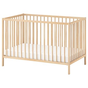 IKEA SNIGLAR Crib, beech, 27 1/2x52 in, Ikea Ireland | 0394UQEVT