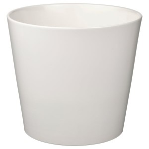 IKEA SOJABÖNA plant pot, white, 12 ½ in, Ikea Ireland | 3820APSJZ