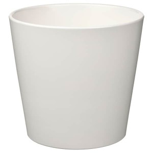 IKEA SOJABÖNA plant pot, white, 7 ½ in, Ikea Ireland | 0193NKACF