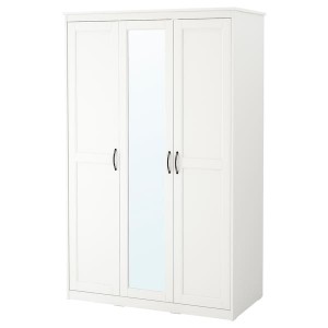 IKEA SONGESAND Wardrobe, 47 1/8x23 5/8x75 1/4 in White, Ikea Ireland | 6240NWYFV