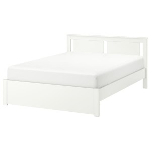 IKEA SONGESAND bed frame, Full/Double White, Ikea Ireland | 9753EIZGB