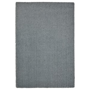 IKEA SPENTRUP rug, high pile, light gray-turquoise/dotted, 5'3 inx7'7 in, Ikea Ireland | 0124HBCOP