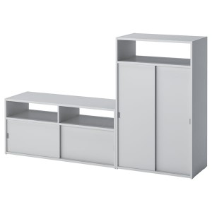 IKEA SPIKSMED TV storage combination, 61 3/4x12 5/8x38 1/4 in, Ikea Ireland | 6718UVYIW