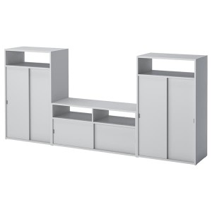 IKEA SPIKSMED TV storage combination, 85x12 5/8x38 1/4 in, Ikea Ireland | 3602BFIZN