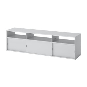 IKEA SPIKSMED TV unit, light gray, 61 1/8x12 5/8x17 1/4 in, Ikea Ireland | 2638ZRGVB
