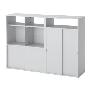 IKEA SPIKSMED cabinet combination, light gray, 53 7/8x12 5/8x38 in, Ikea Ireland | 5349BRWUY