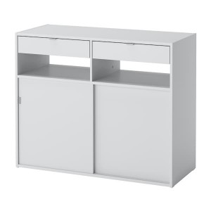 IKEA SPIKSMED sideboard, light gray, 38 1/4x15 3/4x31 1/4 in, Ikea Ireland | 4617TBMWN