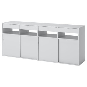 IKEA SPIKSMED storage combination, light gray, 76 3/4x15 3/4x31 1/4 in, Ikea Ireland | 9634UITGW