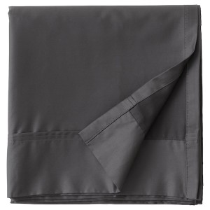 IKEA SPRISTÅNDS flat sheet, King Light Gray, Ikea Ireland | 7194CEYUW