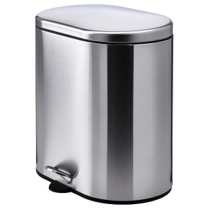 IKEA STABBEN step trash can, stainless steel, 5 gallon, Ikea Ireland | 6403VLMEH