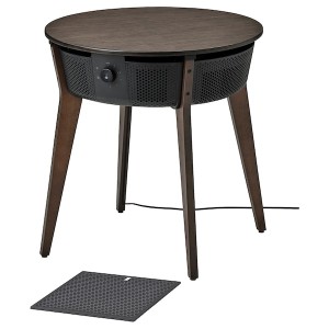 IKEA STARKVIND table with air purifier Additional Gas Filter Stained Oak Veneer / Dark Brown, Ikea Ireland | 5148WABTM