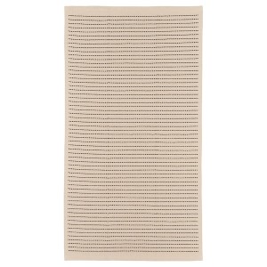 IKEA STARREKLINTE rug, flatwoven, 2'7 inx4'11 in Natural / Black, Ikea Ireland | 5921GYFER