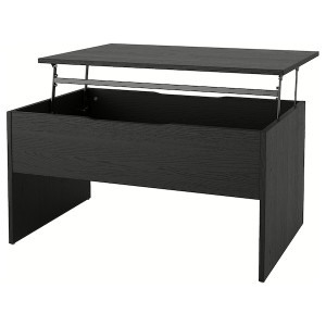 IKEA ÖSTAVALL adjustable coffee table, 35 3/8 in Black, Ikea Ireland | 3956MHATD