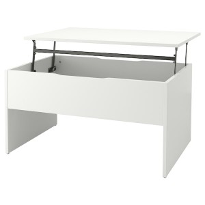 IKEA ÖSTAVALL adjustable coffee table, 35 3/8 in White, Ikea Ireland | 1649FCYVR