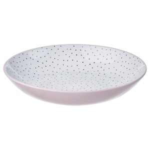 IKEA STENTICKA serving bowl, pink, 12 in, Ikea Ireland | 0968NOYUF