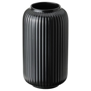 IKEA STILREN vase, 8 ¾ in Black, Ikea Ireland | 5986GDNUZ