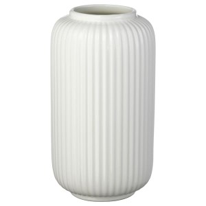 IKEA STILREN vase, 8 ¾ in White, Ikea Ireland | 5034CFVAG