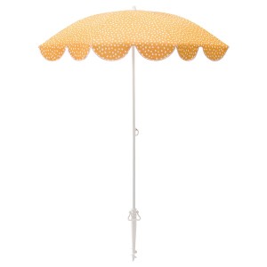 IKEA STRANDÖN umbrella, yellow/white dotted, 55 1/8 in, Ikea Ireland | 0971ZSGBN