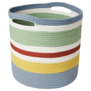 IKEA STRANDSKATA storage bag, braided/multicolor, 11 ¾ in, Ikea Ireland | 6870IZYNL