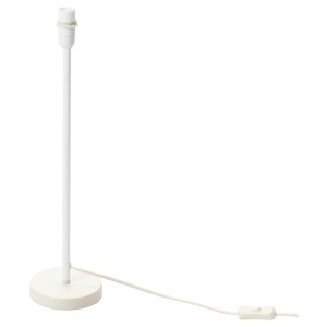 IKEA STRÅLA table lamp base, white, Ikea Ireland | 8703EUOJY