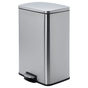 IKEA SULTEN step trash can, stainless steel, 13 gallon, Ikea Ireland | 1842SVIYC