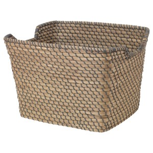 IKEA ÅSUNDEN basket, dark gray, 11 ¾x14 ¼x9 ¾ in, Ikea Ireland | 3780KTWPR