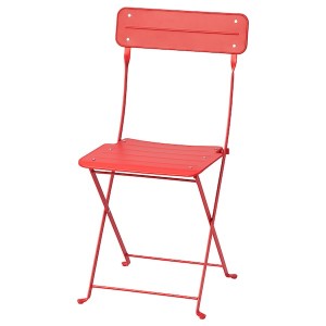IKEA SUNDSÖ chair, outdoor Orange, Ikea Ireland | 7651SNZTV