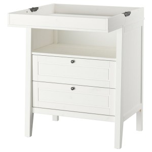 IKEA SUNDVIK changing table/chest White, Ikea Ireland | 8315ZCBOE