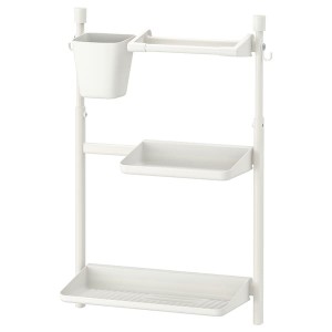 IKEA SUNNERSTA kitchen organizer set No Drill / Dish Drnr / Shlf / Kitch Roll Hldr / Cont, Ikea Ireland | 0652OJXZH