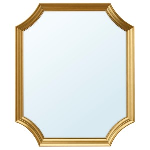 IKEA SVANSELE mirror, gold, 20 7/8x24 3/4 in, Ikea Ireland | 2946EKSCB