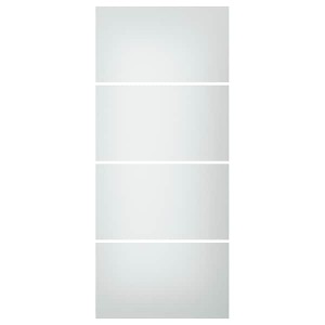 IKEA SVARTISDAL 4 panels for sliding door frame, 39 3/8x92 7/8 in White Paper Effect, Ikea Ireland | 6934JCSVN