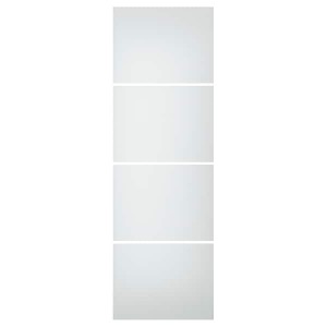 IKEA SVARTISDAL 4 panels for sliding door frame, 29 1/2x92 7/8 in White Paper Effect, Ikea Ireland | 1752FECVA