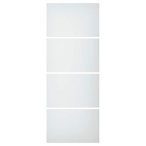 IKEA SVARTISDAL 4 panels for sliding door frame, 29 1/2x79 1/8 in White Paper Effect, Ikea Ireland | 1809VGTMJ