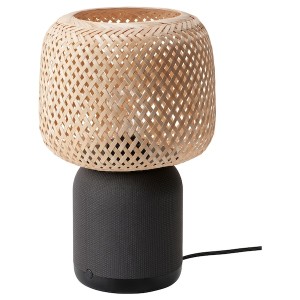 IKEA SYMFONISK Sonos speaker lamp w bamboo shade, Ikea Ireland | 8095EGUSW