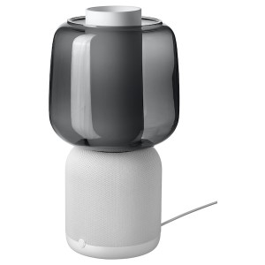 IKEA SYMFONISK Sonos speaker lamp, white/black White / Black, Ikea Ireland | 5809DVLPO