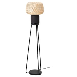 IKEA SYMFONISK floor lamp with WiFi Sonos speaker, bamboo/smart, Ikea Ireland | 6824IQFUH