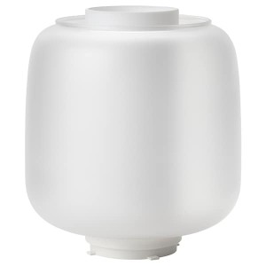 IKEA SYMFONISK shade for speaker lamp base Glass / White, Ikea Ireland | 0594JEQSV