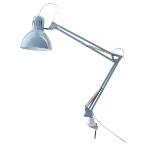 IKEA TERTIAL Work lamp with LED bulb Light Blue, Ikea Ireland | 9458INXWQ