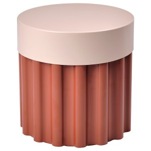 IKEA TESAMMANS side table, red-brown/pink, 14 5/8x14 5/8 in, Ikea Ireland | 6735ZQAKN