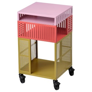 IKEA TESAMMANS storage unit on casters, multicolor, 16 1/2x28 3/8 in, Ikea Ireland | 8619QPNKT