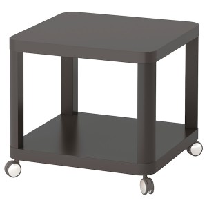 IKEA TINGBY Side table on casters, 19 5/8x19 5/8 in Gray, Ikea Ireland | 3894TRZLK