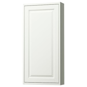 IKEA TÄNNFORSEN wall cabinet with door, 18x6x37 in White, Ikea Ireland | 2950OMJWS