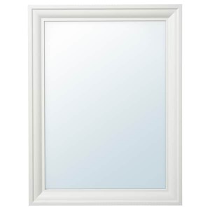 IKEA TOFTBYN mirror, 25 5/8x33 1/2 in White, Ikea Ireland | 4561XNLSJ